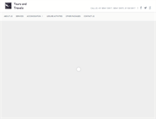 Tablet Screenshot of maduraitours.com